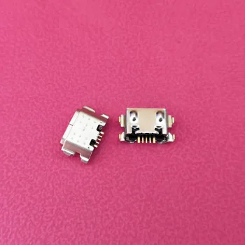 10 шт./лот Mini Micro USB для зарядки, порт зарядного устройства, разъем док-станции для LG K12, Замена запасных частей