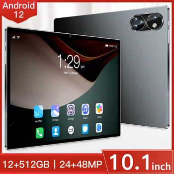 2023 Gobal Версия P10 Планшетный Пк 10,1 Дюймов Android 12,6 ГБ 128 ГБ Deca Core Google Play WPS 5G WIFI Bluetooth Лидер Продаж Ноутбука