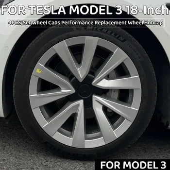 I8Inch Для Tesla Модель 3 2023 Крышка ступицы, сменная крышка колеса, Автомобильная крышка ступицы, Аксессуары для полного покрытия обода