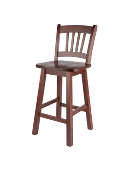 Winsome 94154 Fina 24 ' Поворотный стул с откидной спинкой - ореховый орех