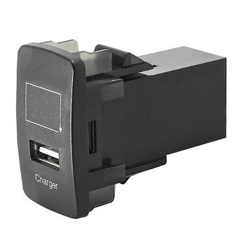 Автомобильное USB-зарядное устройство Автомобильное зарядное устройство USB-порт с дисплеем напряжения для Honda Civic Accord Fit