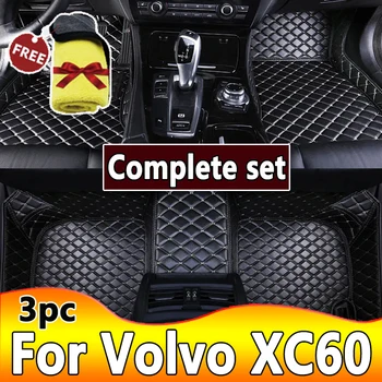 Автомобильные коврики для Volvo XC60 2009 2010 2011 2012 2013 2014 2015 Пользовательские автоматические Накладки для ног автомобильный ковер