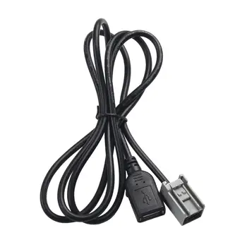Автомобильный USB-кабель-адаптер AUX, аудиомузыкальный интерфейс для Honda Civic