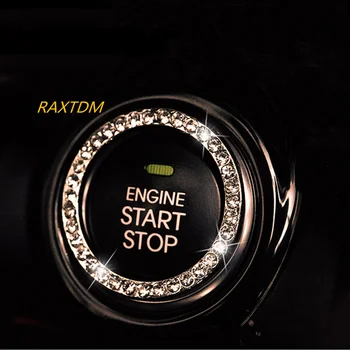 Брелок для Ключей Зажигания Crystal Car Engine Start Stop для BMW E60 f20 e46 e53 e83 E90 E92 E70 E71 E72 E82 E87 E88 E89 X5 X6 1 3 5 6 Se