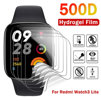 Гидрогелевая пленка премиум-класса для Redmi Watch3 Lite, устойчивая к царапинам, HD-прозрачная защитная пленка для смарт-часов Redmi Watch 2 3 Lite