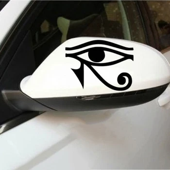 Глаза РА Гора Египетского Зеркало заднего вида автомобиля Светоотражающая наклейка