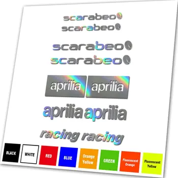 Комплект Виниловый набор, совместимый с графической наклейкой Aprilia Scarabeo Decal /Любого цвета
