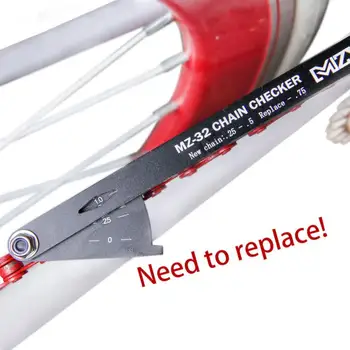 Комплекты для ремонта цепи горного велосипеда Alufer, индикатор износа цепи, измерительный прибор для измерения цепи.