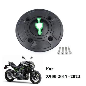 Крышки топливных баков мотоциклов для KAWASAKI Z900 2017-2023, Запасные Аксессуары для крышки дверцы топливного бака