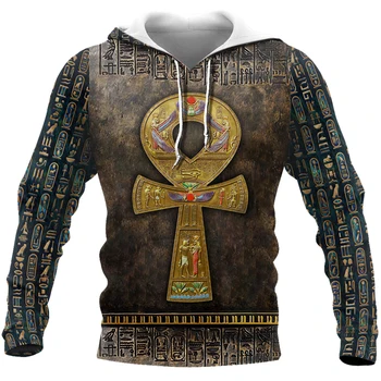 Мужская толстовка Gods of Ancient Egypt с 3D рисунком, пуловер с принтом, повседневная куртка унисекс на молнии, пальто с капюшоном Sudadera Hombre