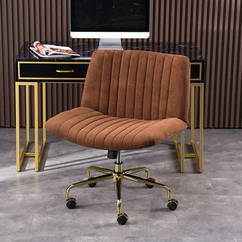 Офисное кресло с откидной спинкой Эргономичный Дизайнерский Современный Мобильный Рабочий стул для руководителя Nordic Cadeira De Escritorio Салонная мебель DWH