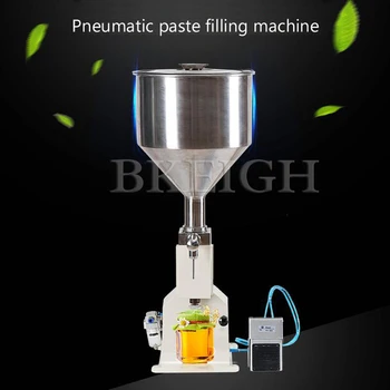 Полуавтоматическая Пневматическая машина для наполнения ног 10-100 мл, 5-50 мл, машина для наполнения косметических кремов жидкостью