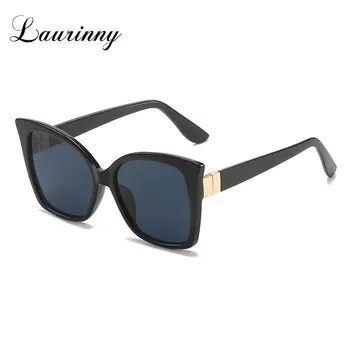 Солнцезащитные очки LAURINNY Cat Eye Женские винтажные солнцезащитные очки фирменного дизайна с защитой от UV400 Солнцезащитные очки Oculos De Sol Hombre Драйвер очков