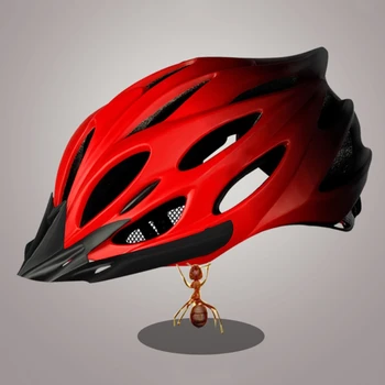Унисекс Сверхлегкий дышащий горный велосипедный шлем с легким защитным колпаком для велоспорта