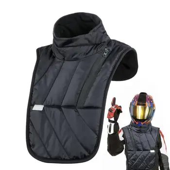 Хлопковая защита шеи мотоцикла, воротник-нагрудник, Водонепроницаемый теплый шарф, Ветрозащитная Защита шеи, Портативное Мотоциклетное оборудование