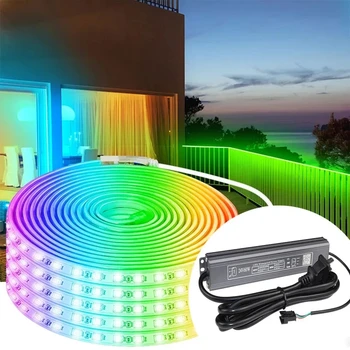 Цветной RGB Наружный светодиодный драйвер Neon Водонепроницаемый IP67 12 В 24 В 300 Вт Трансформатор AC / DC Адаптер для оборудования для наблюдения за субтитрами