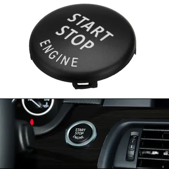 Черная крышка кнопочного переключателя, Центральная крышка кнопочного переключателя для BMW E70 X6 E71 Для BMW X1 E84 X3 E83 Start Stop Совершенно Новый