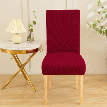 Эластичный чехол для стула Универсального размера, Дешевый Чехол для стула, Большой Эластичный чехол для домашнего сиденья, чехлы для стульев для гостиной, для домашнего ужина