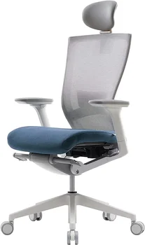 Эргономичный Офисный стул T50: Высокопроизводительный Домашний Офисный стул с Регулируемым Подголовником, Поясничной поддержкой, 3D Глубиной сиденья Подлокотника
